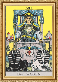 Tarotkarte VII Der Wagen